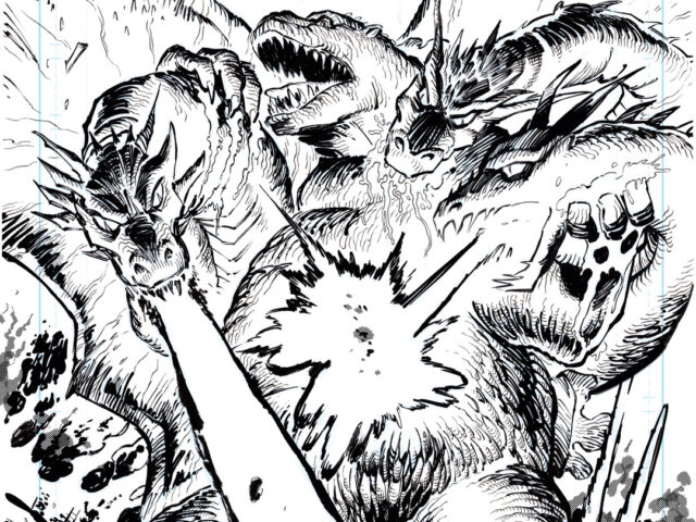Godzilla Vs. King Ghidorah Commission