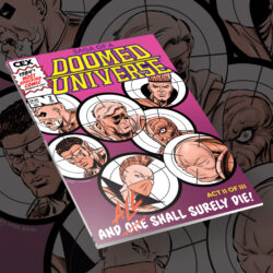 SAGA OF A DOOMED UNIVERSE #2 COVER VARIANT B (2023) BY SCOTT REED, SIGNED